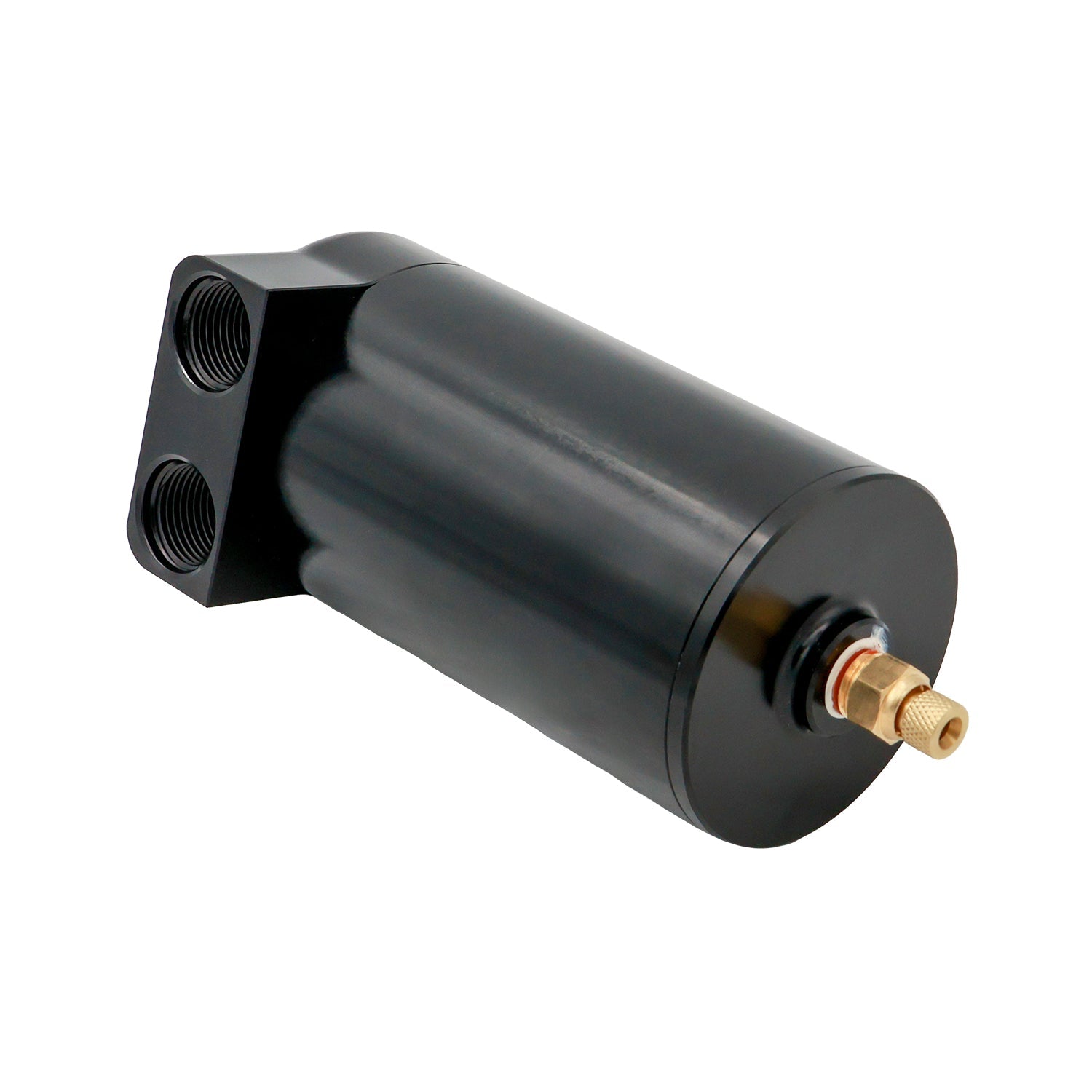 Billet Oil Catch Can Dual - 6AN - ICT Billet 551084-B06AN2