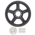 Billet Power Steering Pump Pulley and Hub for LS3 Camaro - ICT Billet PUL301-RB6-PS60