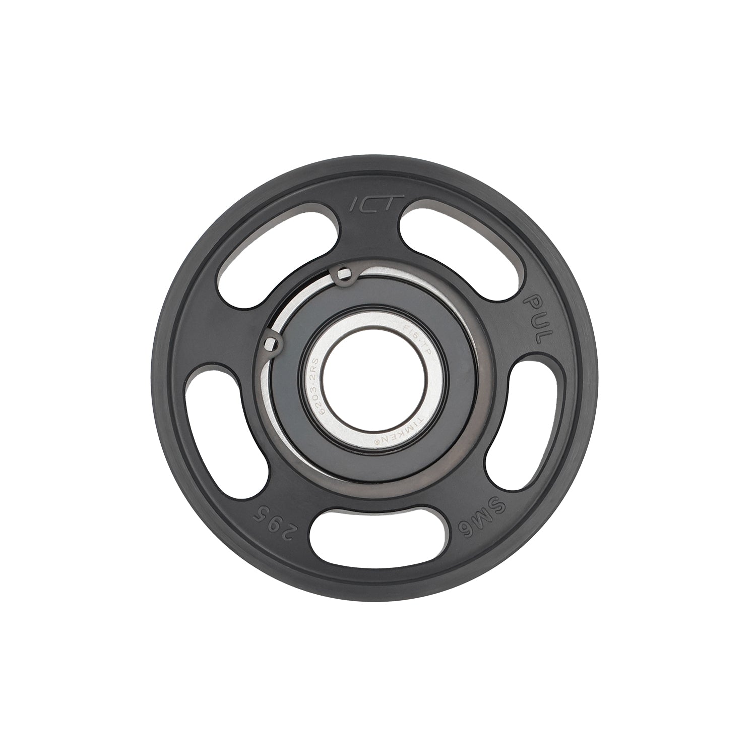 Billet Smooth Idler Pulley - ICT Billet PUL-SM6-295