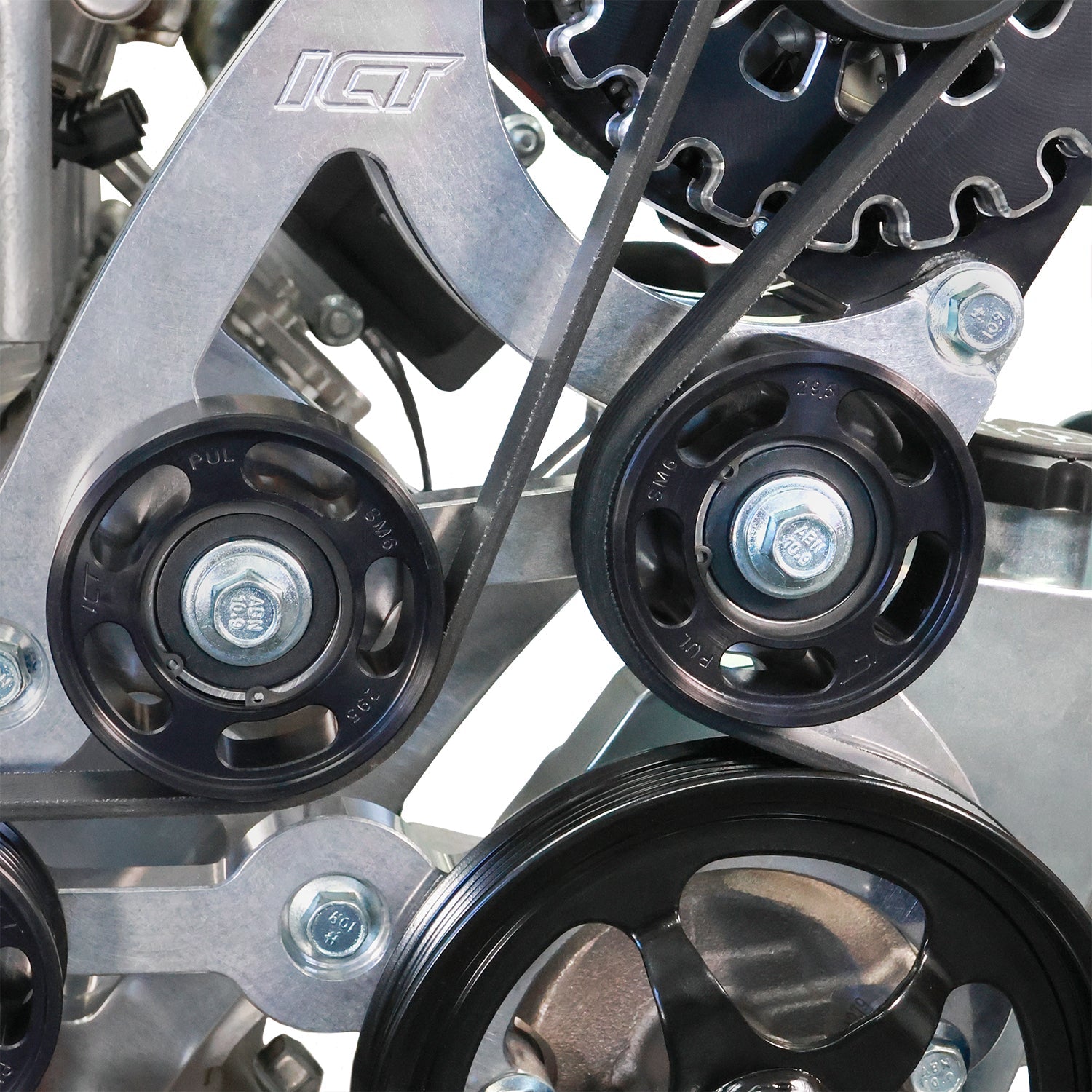 Billet Smooth Idler Pulley - ICT Billet PUL-SM6-295