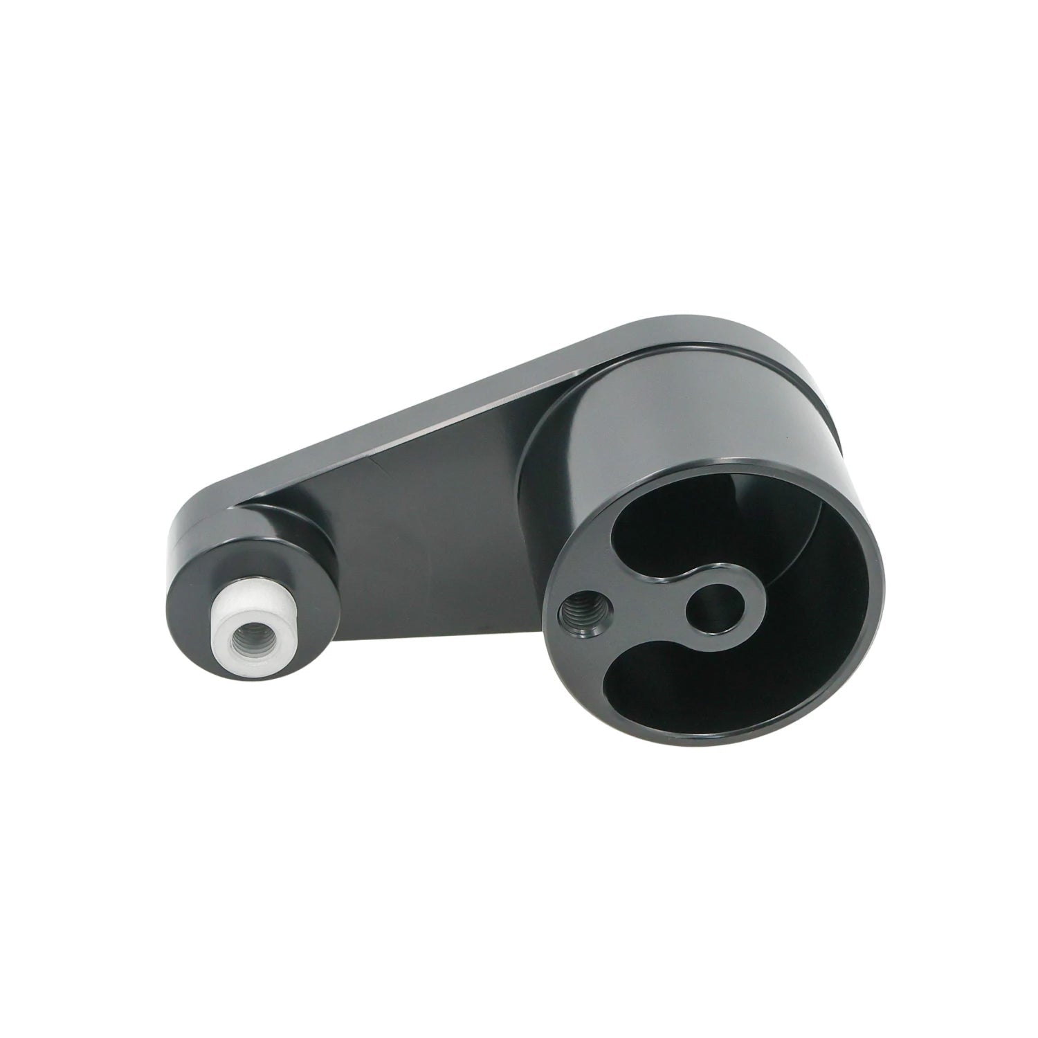 Black Cerakote Billet Heavy Duty Single Bolt Manual Belt Tensioner - ICT Billet 551479-LS01B