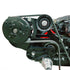 Black Cerakote Billet Heavy Duty Single Bolt Manual Belt Tensioner - ICT Billet 551479-LS01B