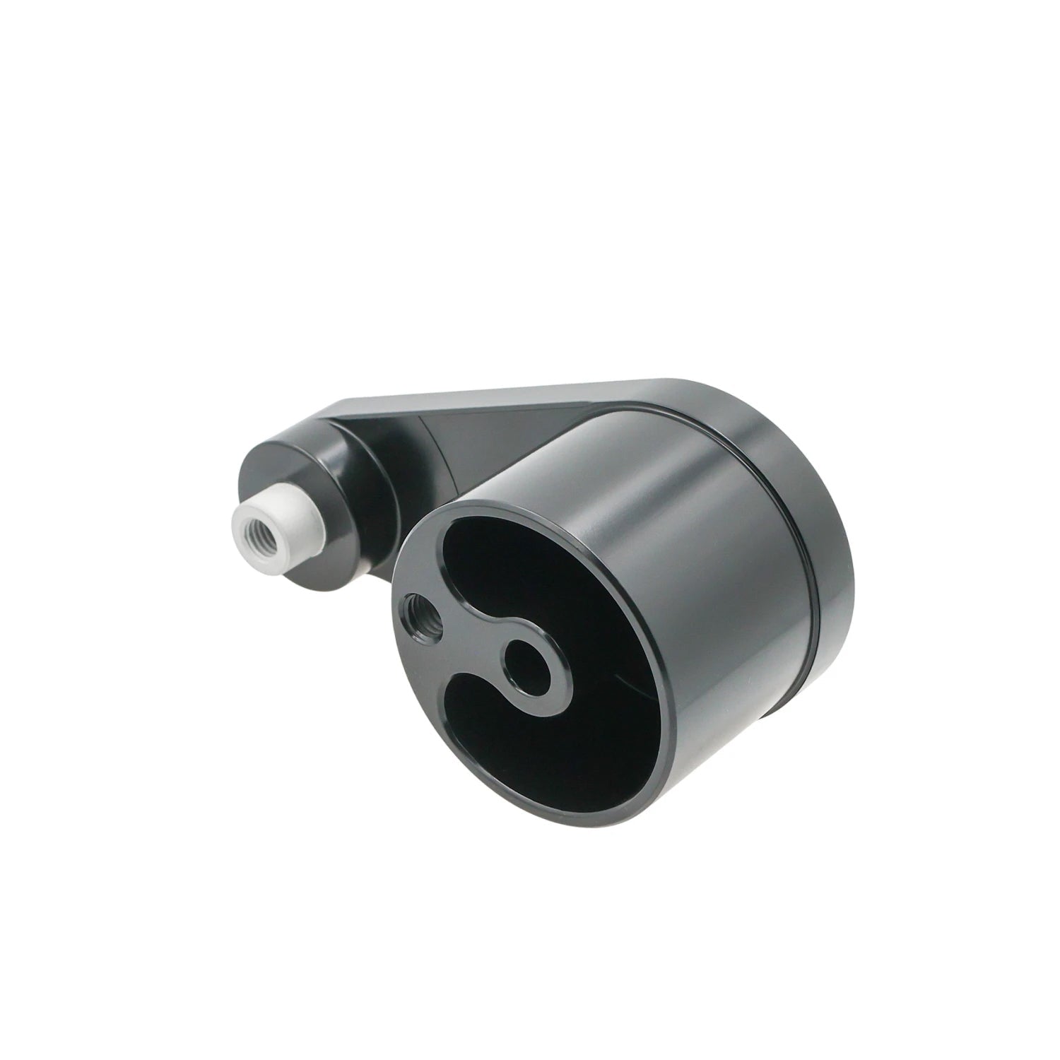 Black Cerakote Billet Heavy Duty Single Bolt Manual Belt Tensioner - ICT Billet 551479-LS01B