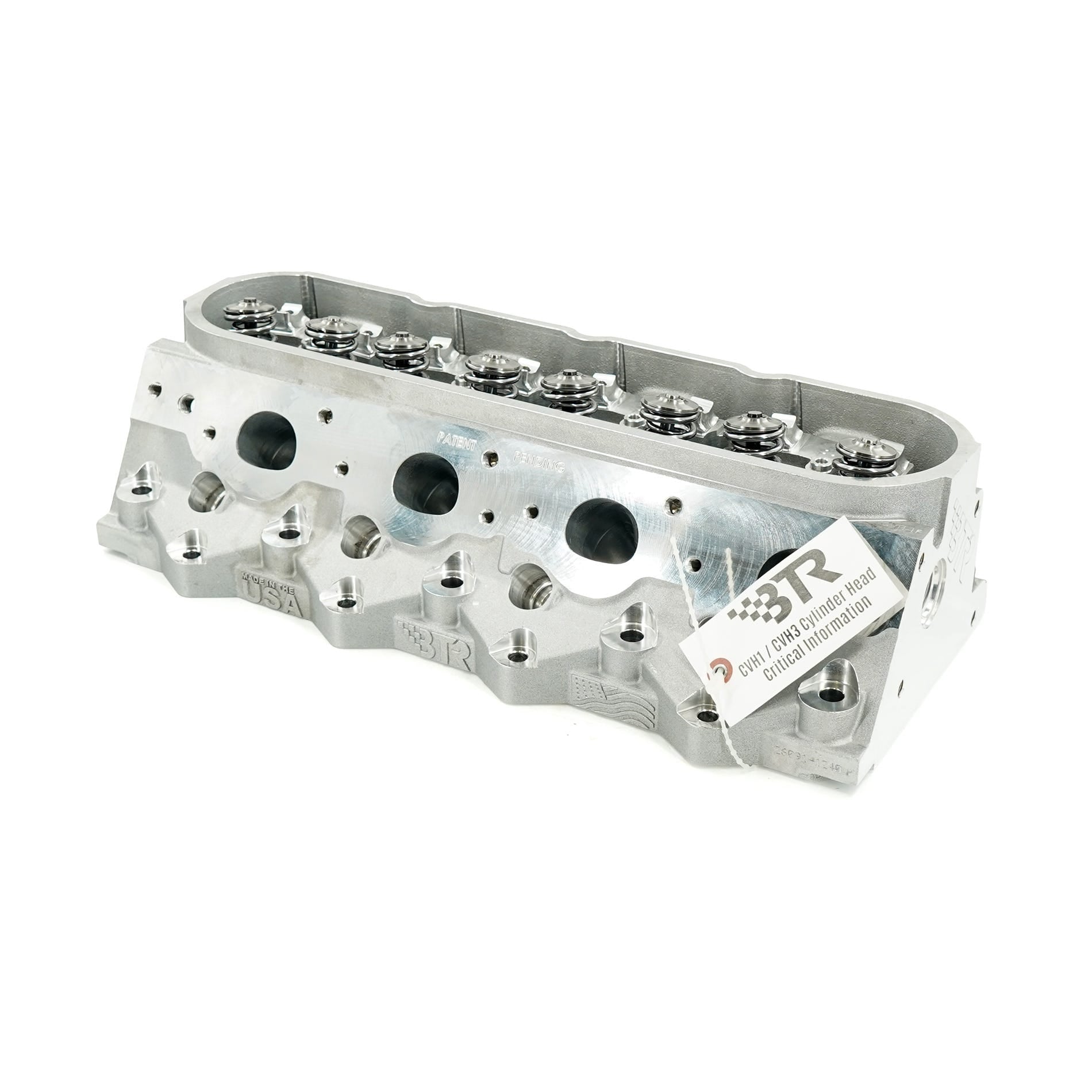 BTR - Canted Valve LS3 Cylinder Head - CNC Ported - ICT Billet BTR-CVH3C-6A