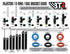 BTR Fuel Rail Kit For V2 Trinity Intake Manifolds - ICT Billet BTR-FRK-02
