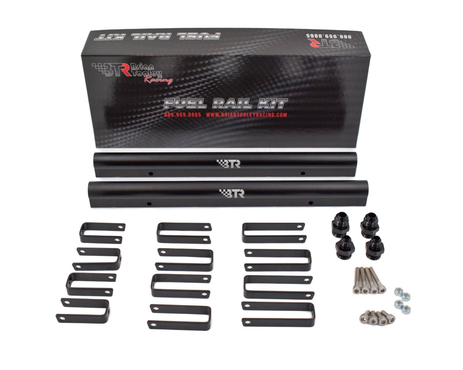 BTR Fuel Rail Kit For V2 Trinity Intake Manifolds - ICT Billet BTR-FRK-02