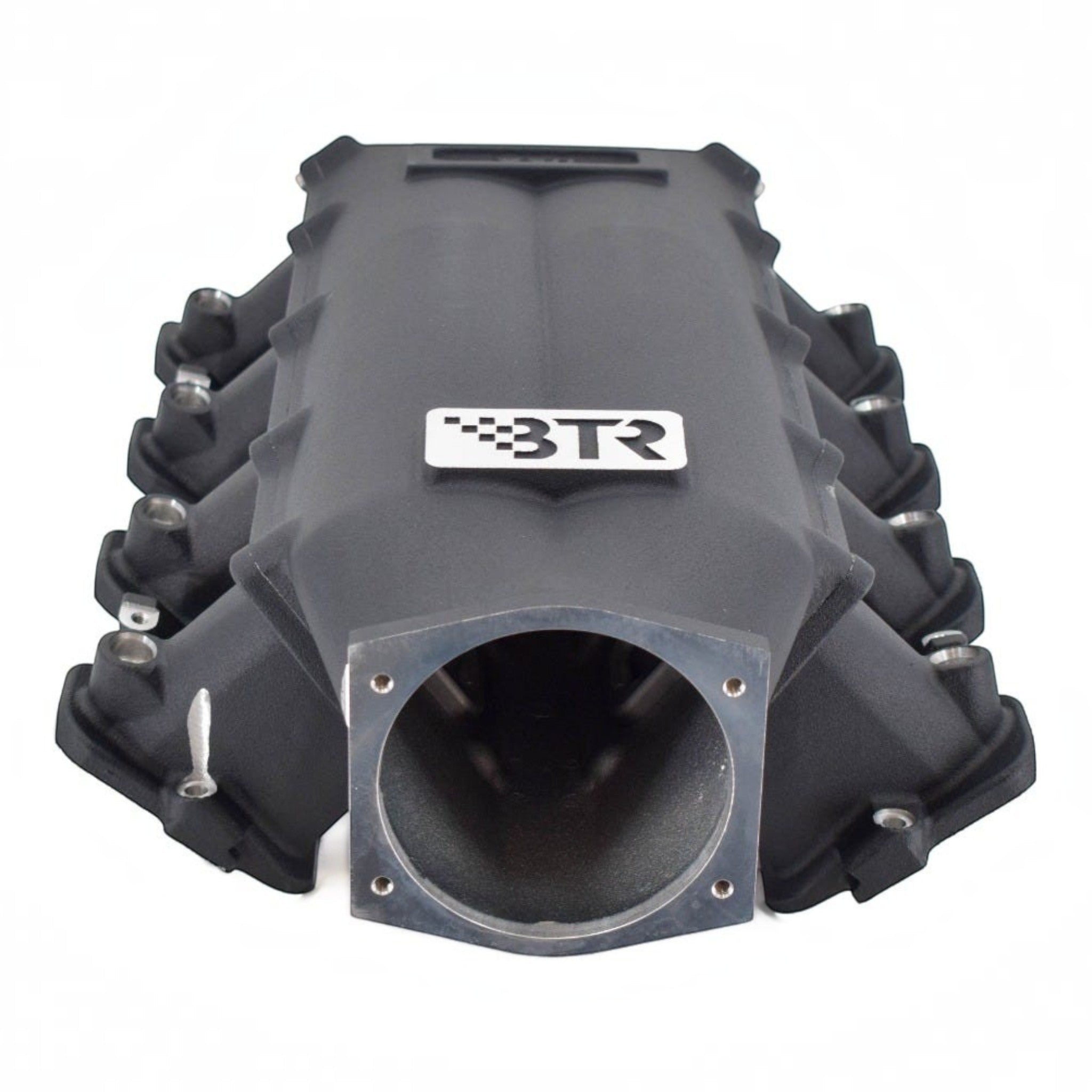 BTR LS Intake Manifold - Cathedral Port - ICT Billet BTR-TRA-1-BLK-P105