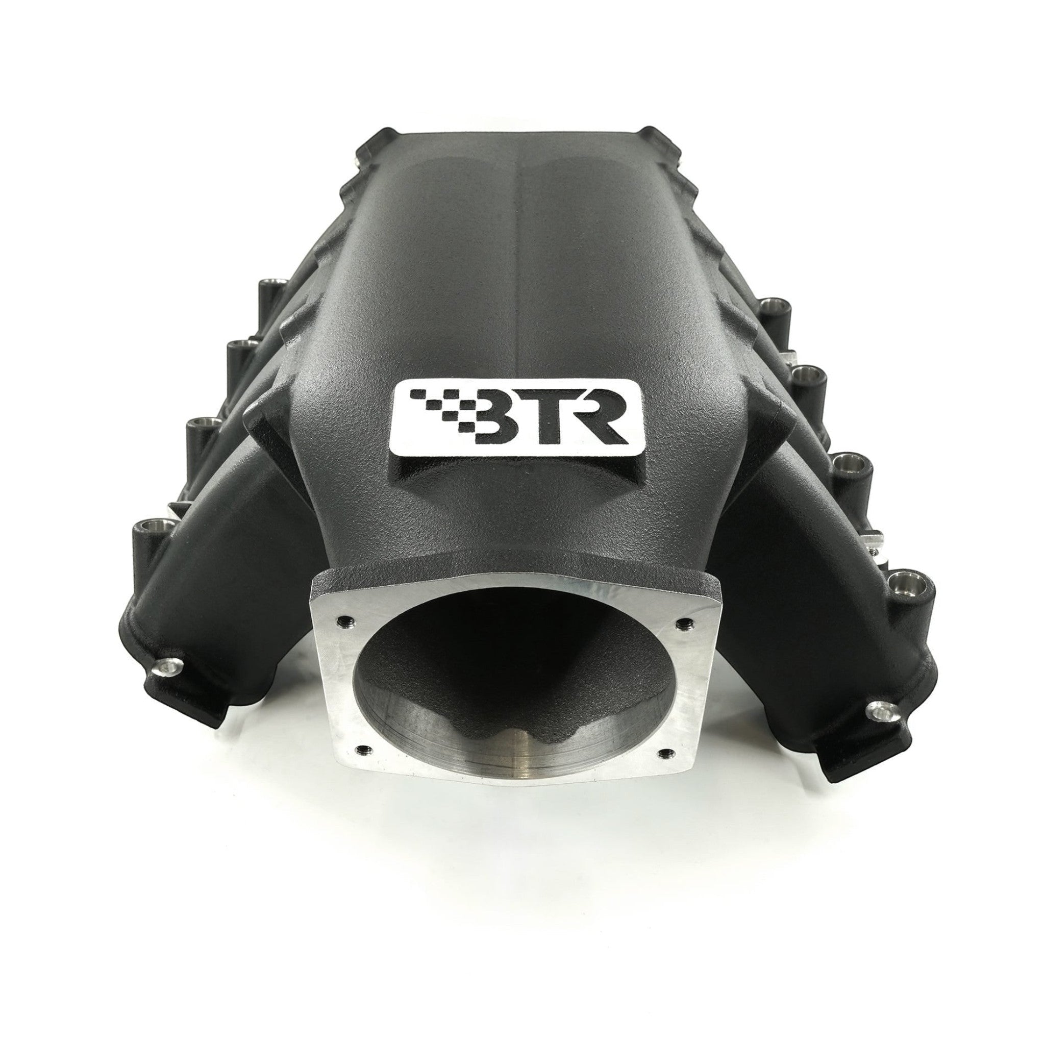 BTR Trinity Intake Manifold for LT w/ Port Injection - ICT Billet BTR-TRA-GENV-INJ-BLK-ML