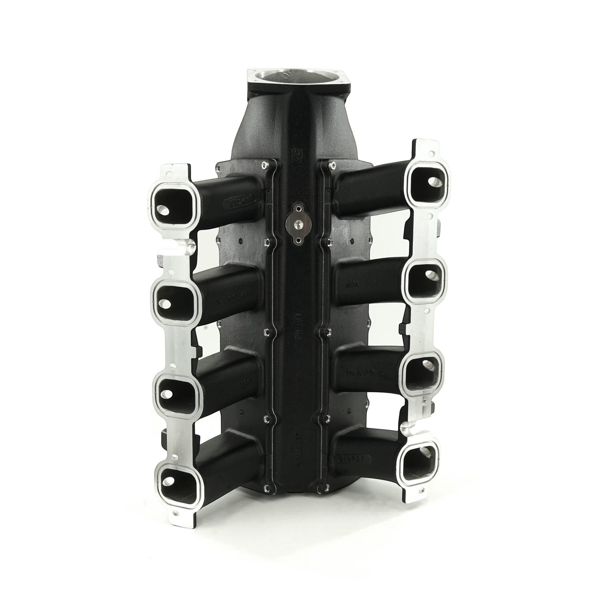 BTR Trinity Intake Manifold for LT w/ Port Injection - ICT Billet BTR-TRA-GENV-INJ-BLK-ML
