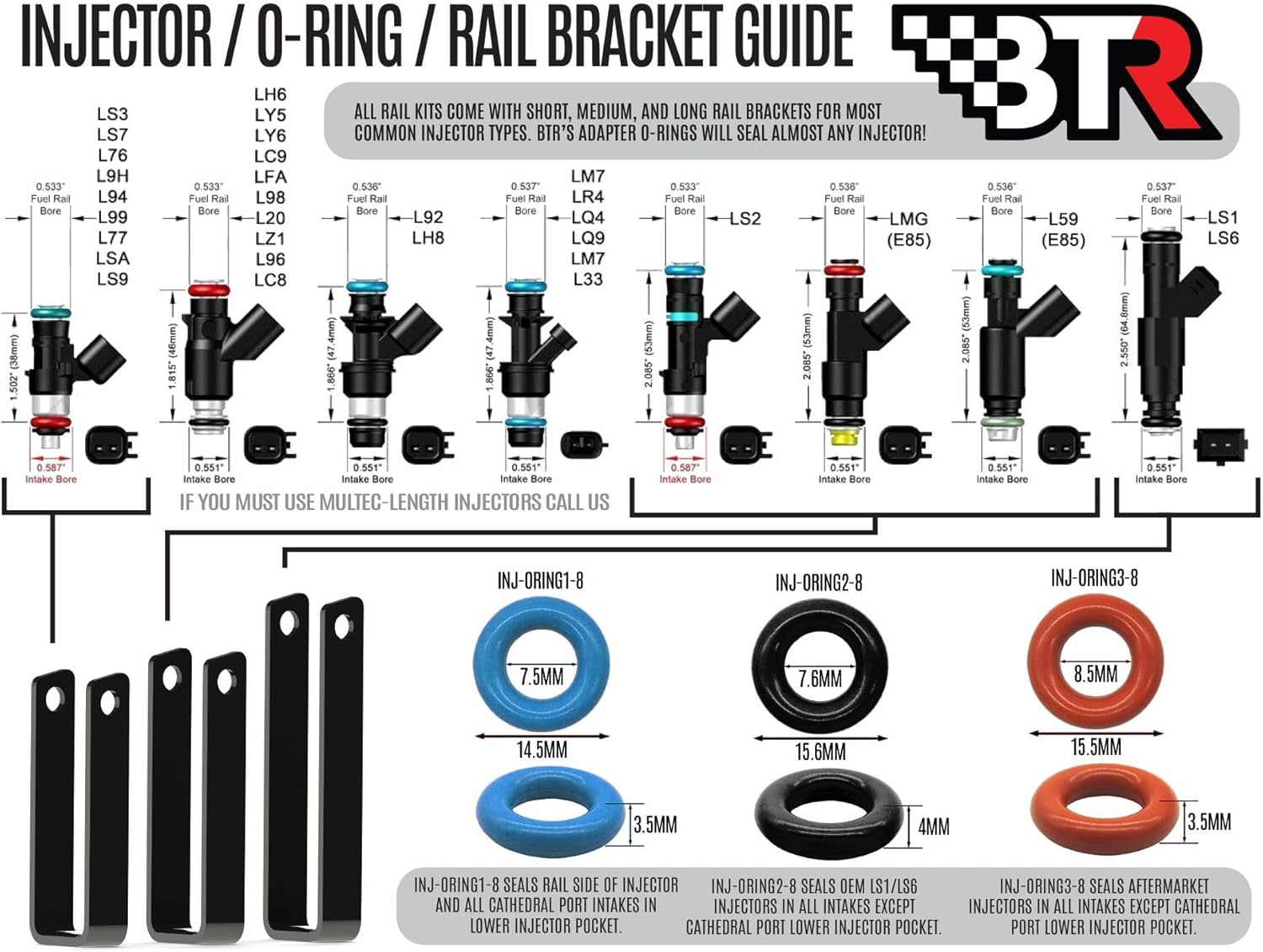 BTR Trinity LS1 - ICT Billet BTR - TRA - 1 - BLK - P105