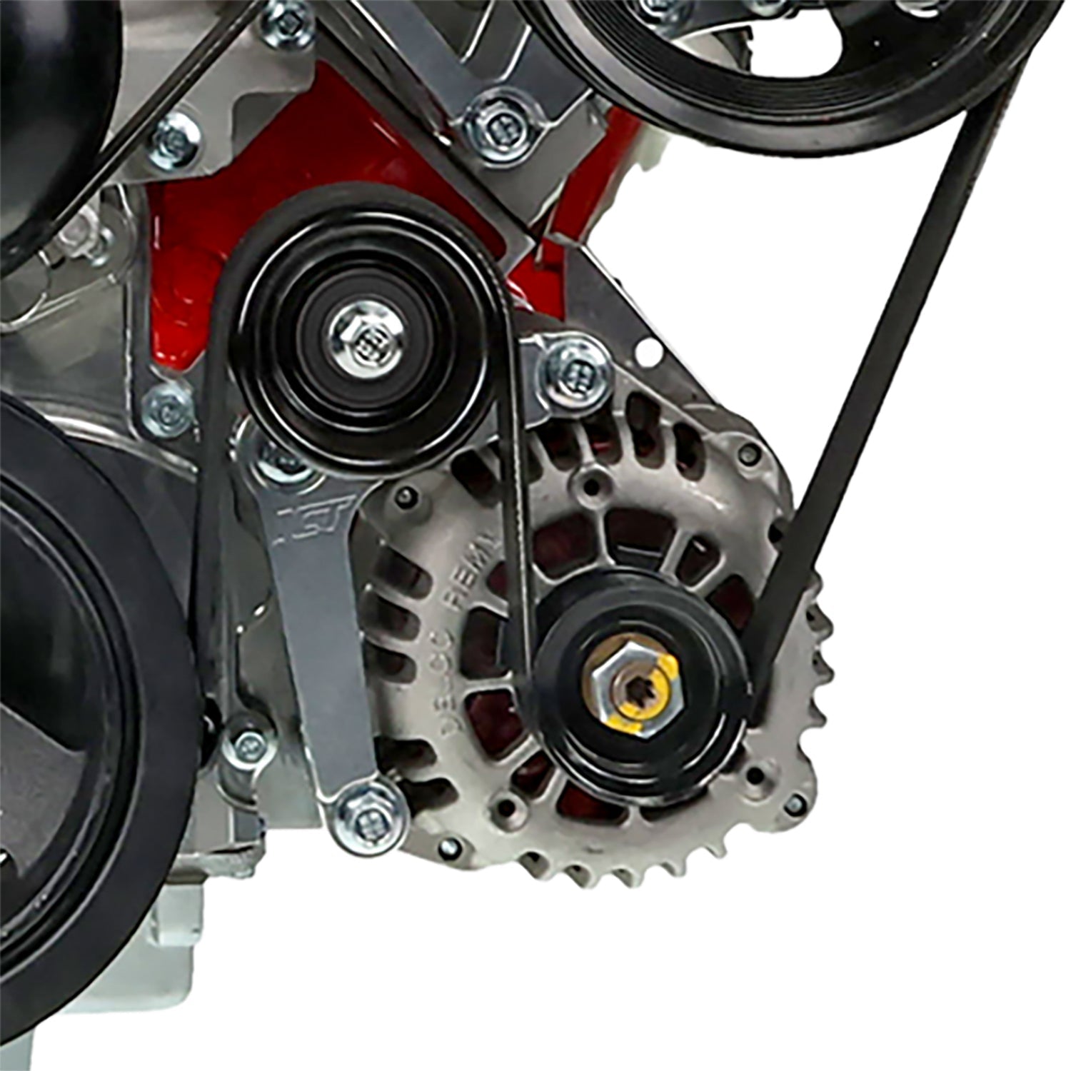 Camaro Spacing G8 Style Low Mount Alternator Bracket - ICT Billet 551887-2