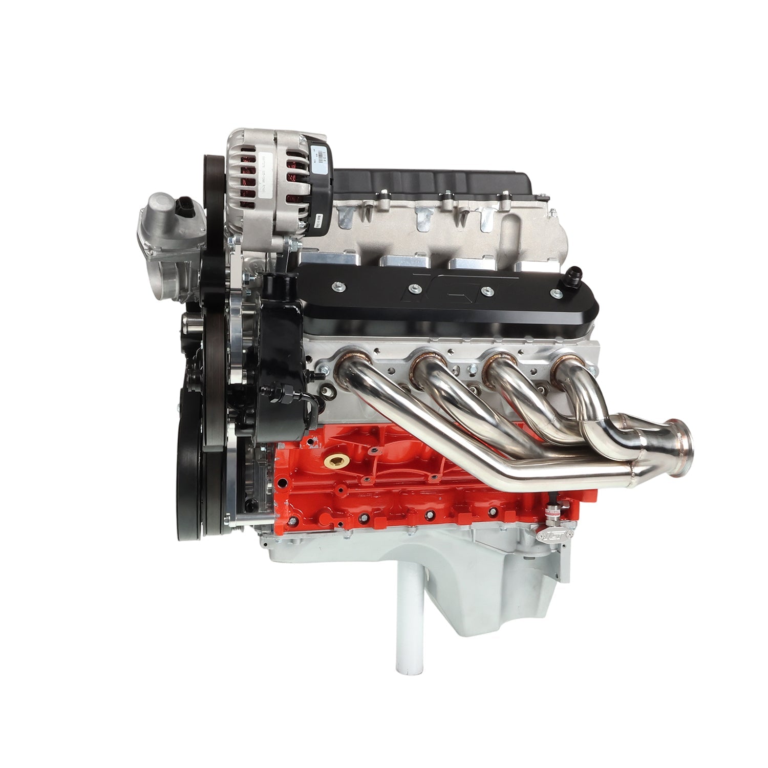 Camaro/CTS - V LT4 Supercharger to LS1 Cathedral Port Head Adapter Kit - ICT Billet INA - LS1 - LT - 20