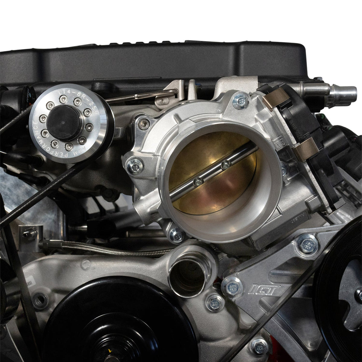 CTS-V LT4 Supercharger to LS Rectangle Head Adapters – ICT Billet