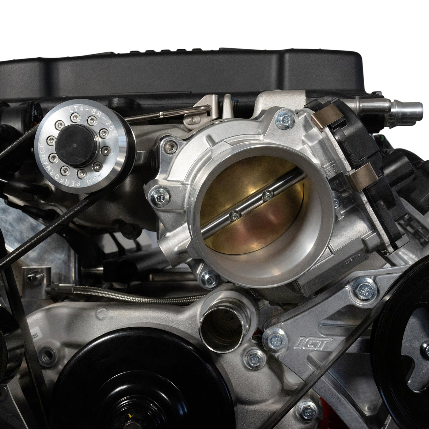 CTS-V LT4 Supercharger to LS Rectangle Head Adapters – ICT Billet