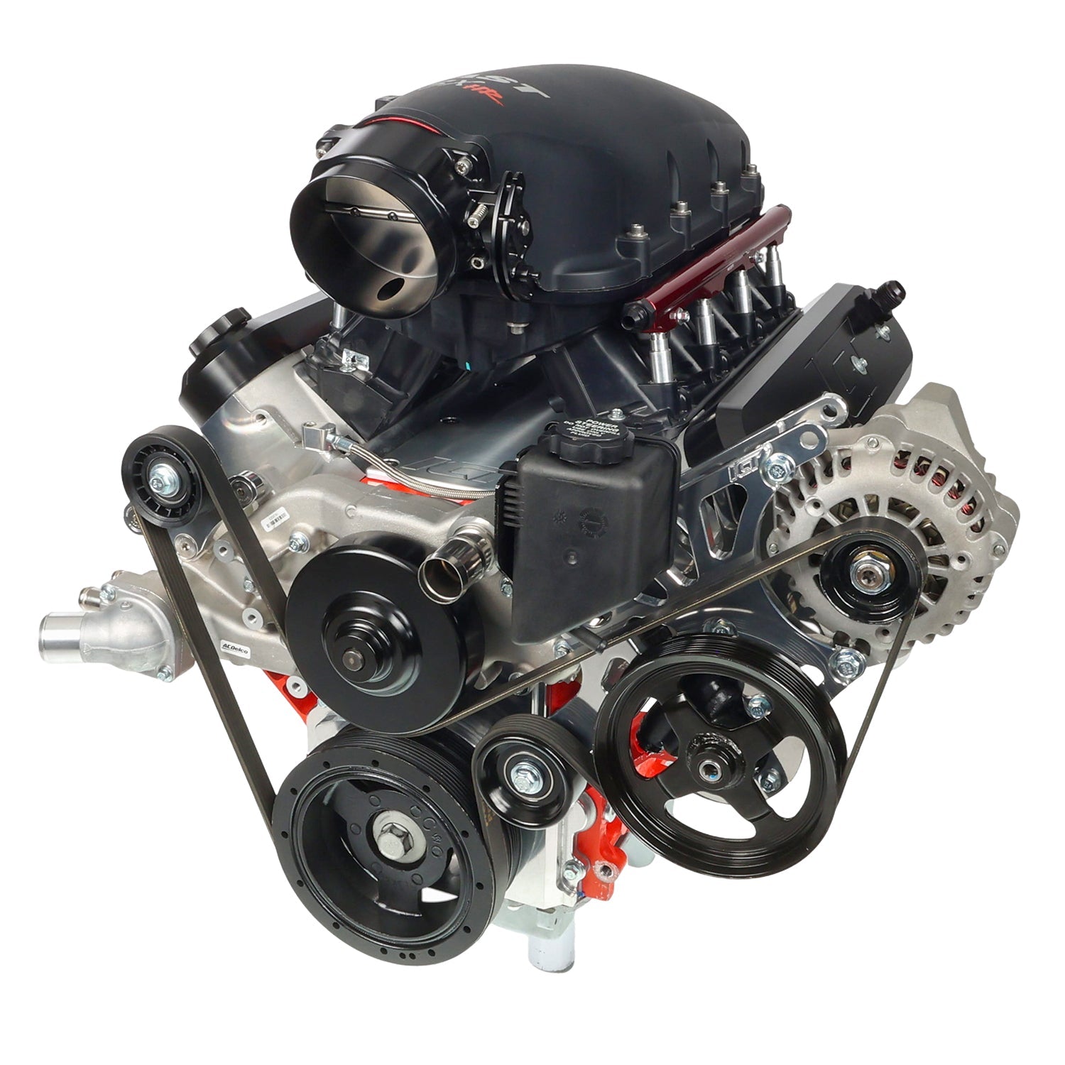 Corvette CTS-V Billet Aluminum Manual Belt Tensioner G8 CTSV Z06 LS7 LS1 LS2 LS3 - ICT Billet 551617X-1