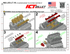 Corvette LT4 Supercharger to LS Rectangle Adapters - 16 Injector - ICT Billet INA-LS3-LT-16
