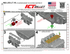 Corvette LT4 Supercharger to LS Rectangle Adapters - 16 Injector - ICT Billet INA-LS3-LT-16