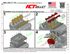 Corvette LT4 Supercharger to LS Rectangle Head Adapters - ICT Billet INA-LS3-LT-10