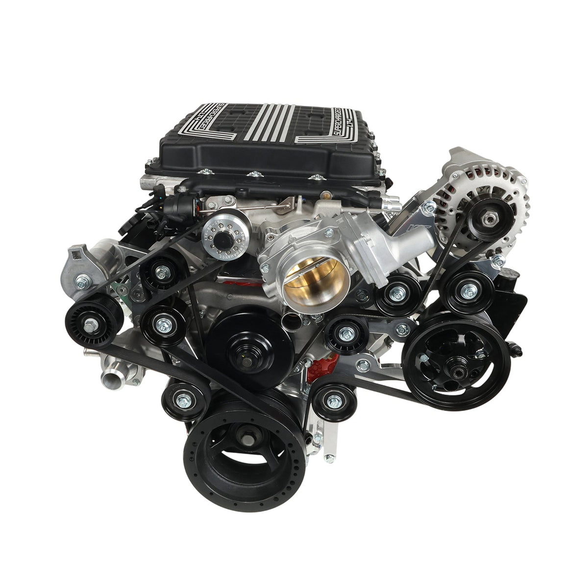 Corvette LT4 Supercharger to LS Cathedral Head Adapters – ICT Billet