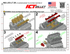 CTS-V LT4 Supercharger to LS Rectangle Head Adapters - 16 Injector - ICT Billet INA-LS3-LT-26