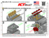 CTS-V LT4 Supercharger to LS Rectangle Head Adapters - ICT Billet INA-LS3-LT-20