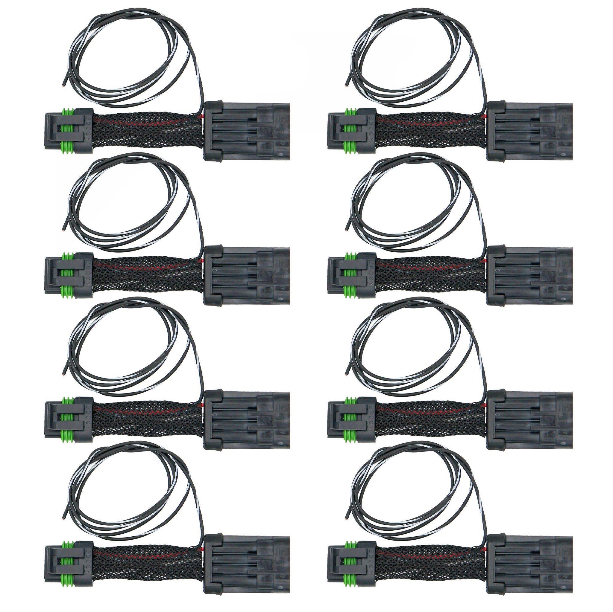 D580 Ignition Coil Wire Adapters Compatible with Holley Smart Ignition Coil - ICT Billet WAC0I31X8