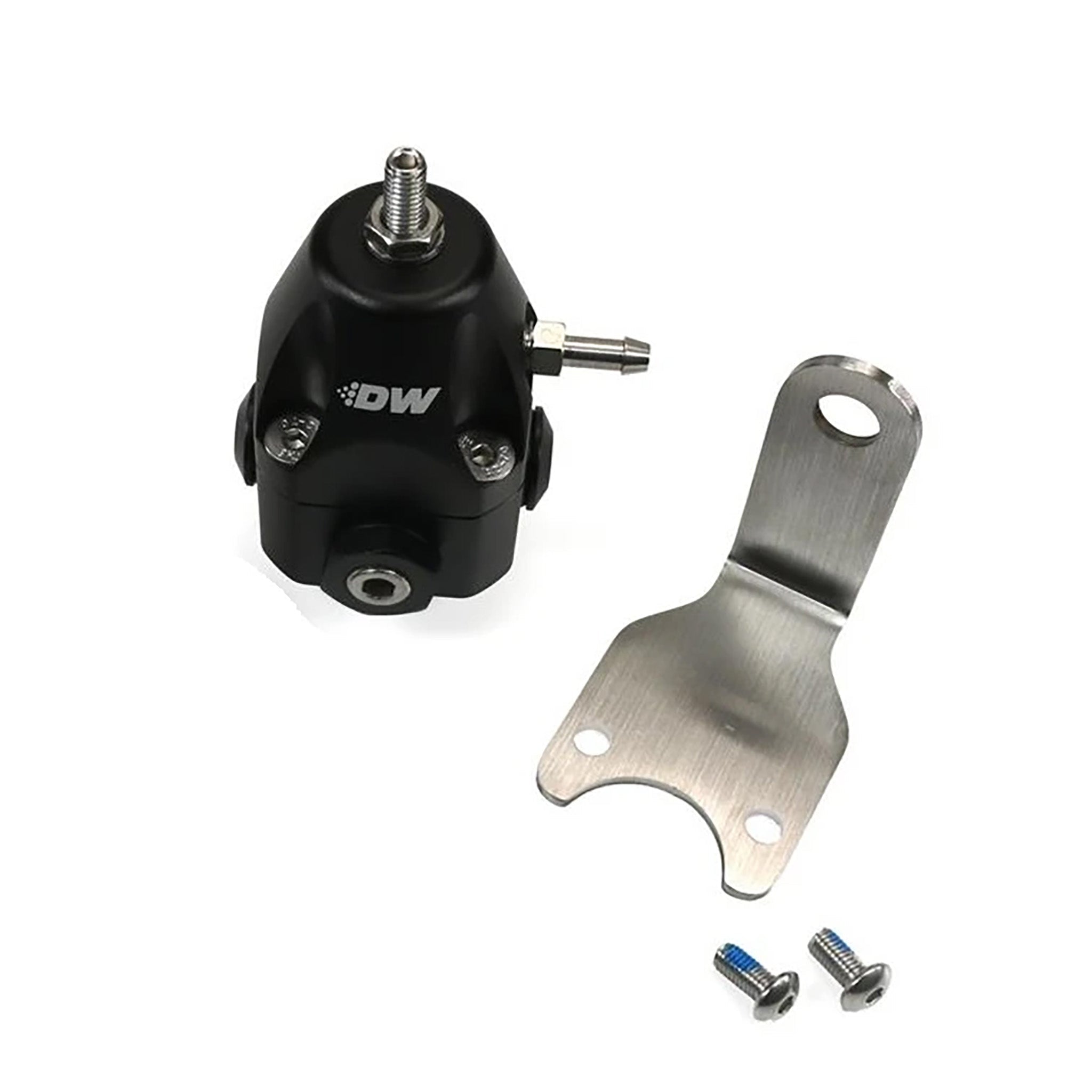 Deatschwerks Adjustable Fuel Pressure Regulator Kit - ICT Billet DW-6-1002-FRB-66