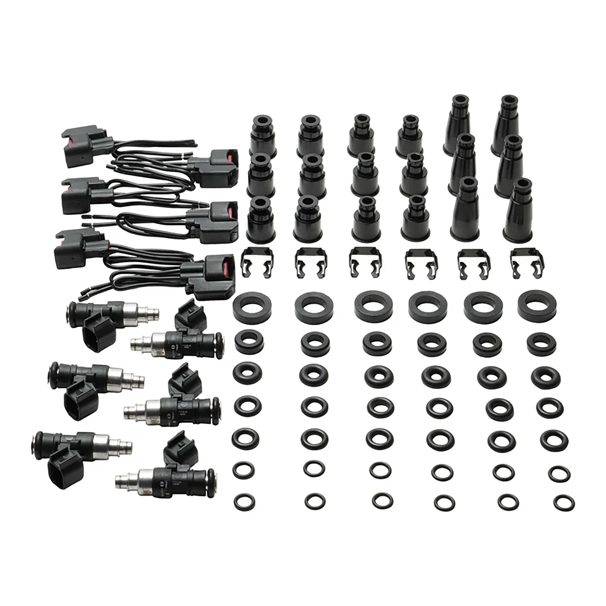 Deatschwerks Universal Injector Kit 1500cc (155pph) - ICT Billet DW-16M-LS-1500-8