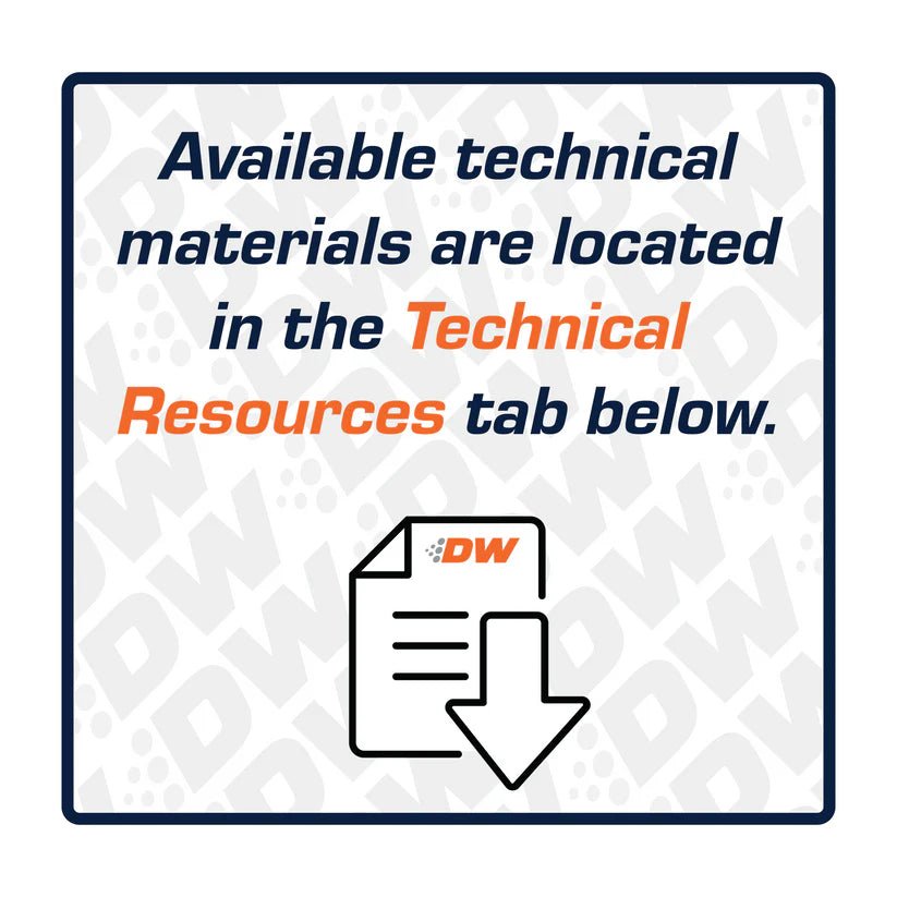 Deatschwerks Universal UX1 Module w/ DW300 Pump - ICT Billet DW - 9 - 301 - UX1