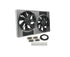 Derale - 73 - 87 C10 High - Output Dual RAD Fan and Shroud Kit - ICT Billet DER-16838