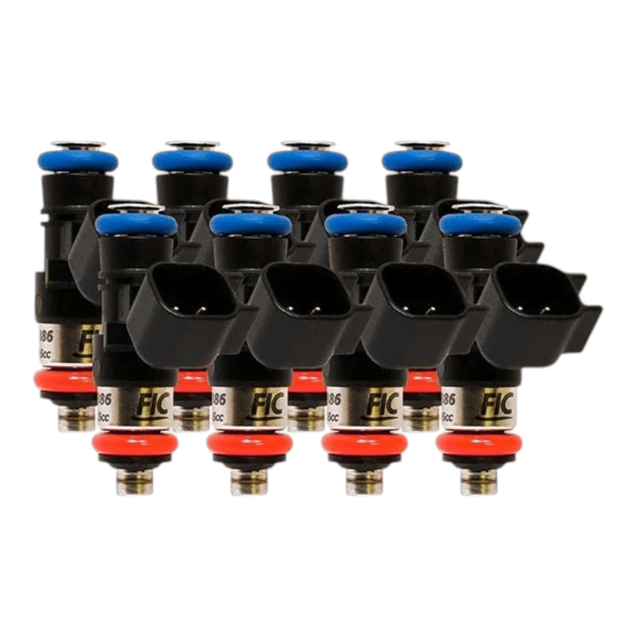 FIC Fuel Injector Clinic 850cc (94PPH) Injector Set for LS3 - ICT Billet FIC-IS303-0850H
