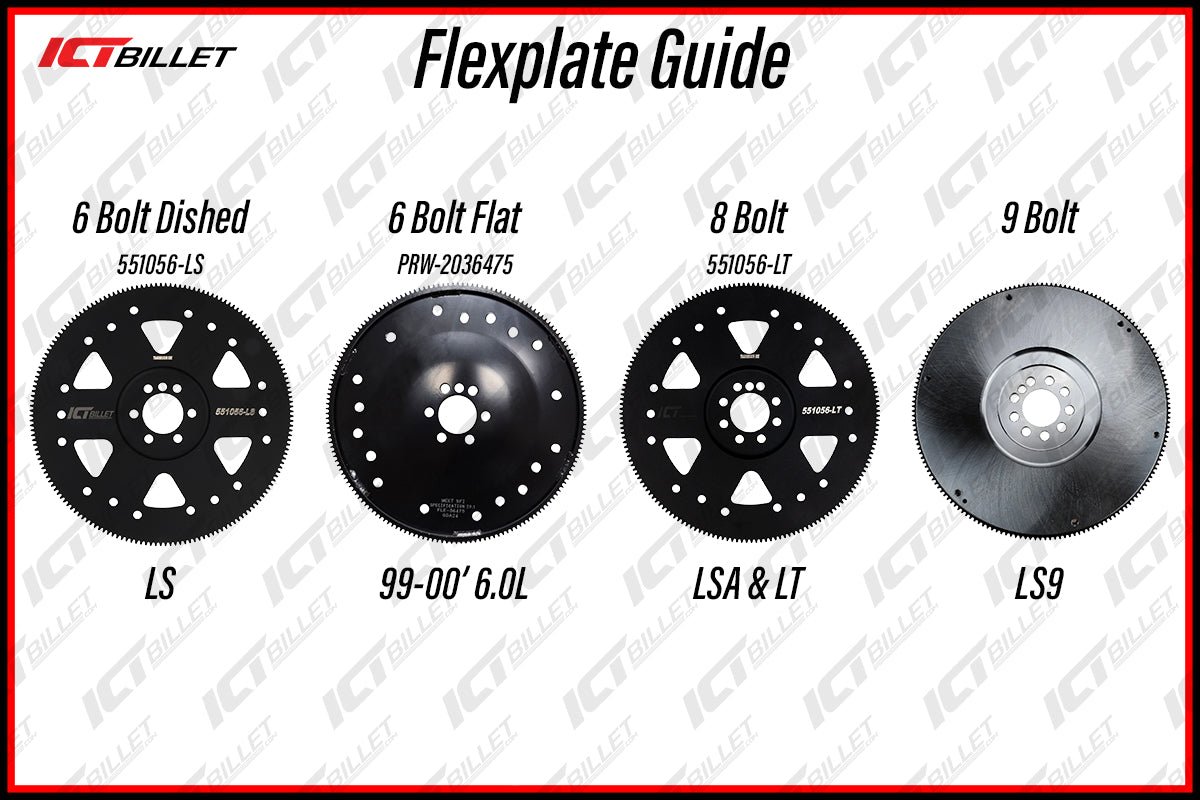 Flexplate LS Swap 1999 - 2000 6.0L - ICT Billet PRW - 2036475