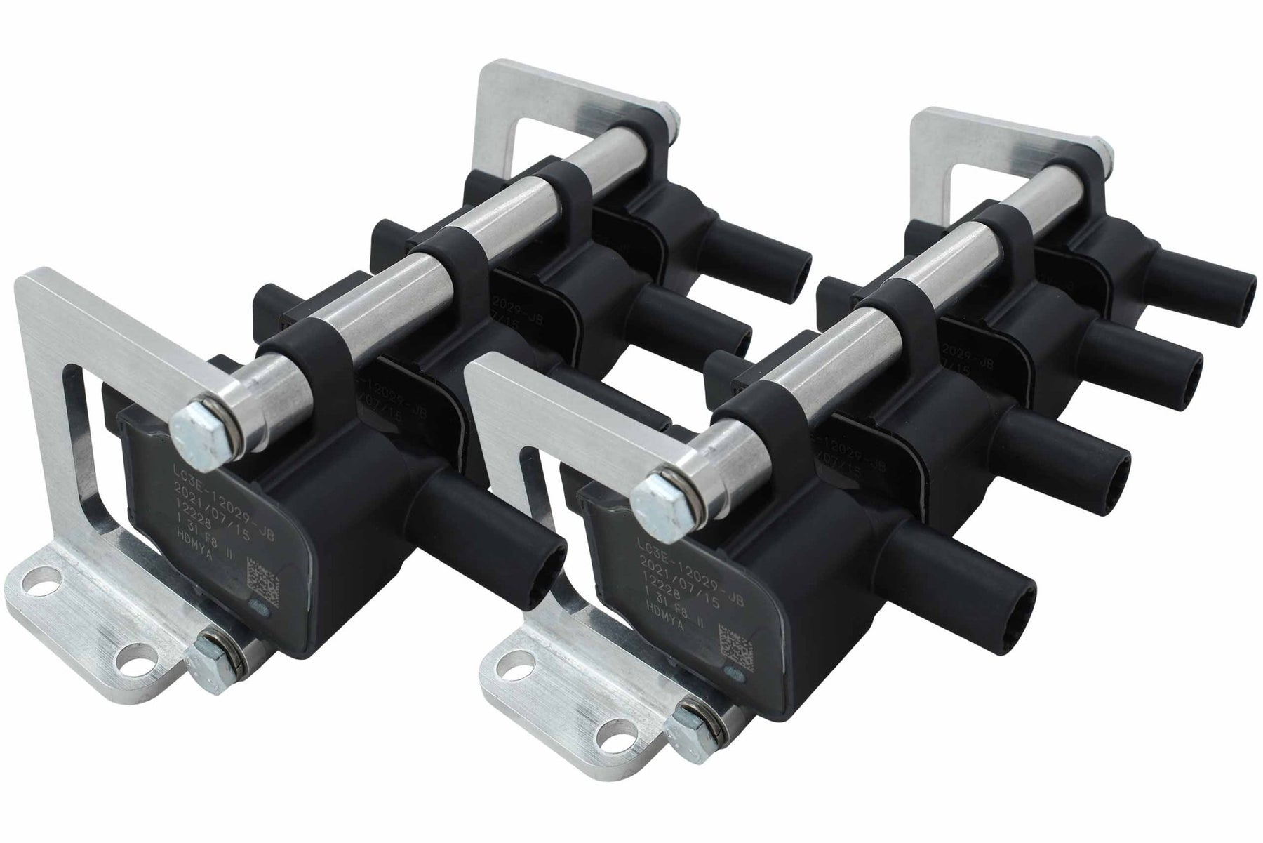 Ford 7.3L Godzilla Remote Coil Relocation Brackets | ICT Billet