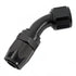 Fragola 12AN 45 Degree Braided Hose End Black - ICT Billet FRA-224512-BL
