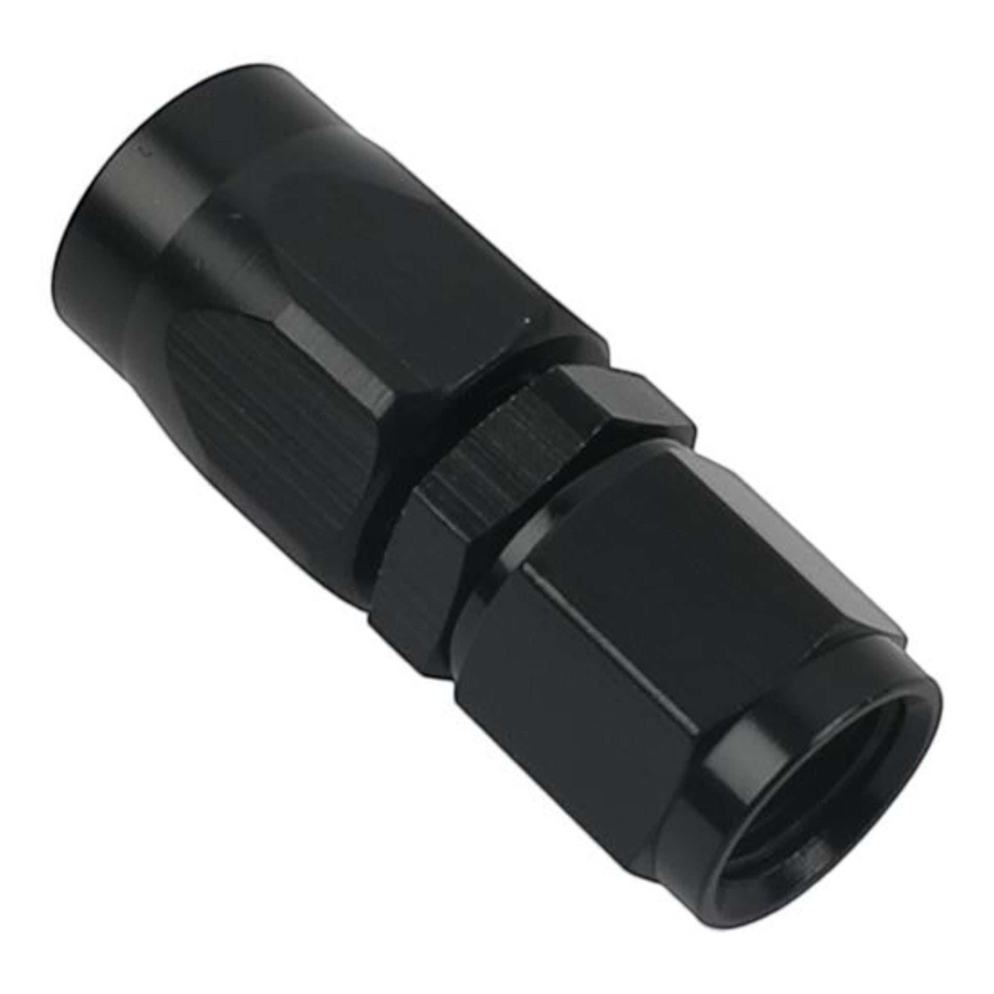 Fragola 12AN Straight Braided Hose End Black - ICT Billet FRA-220112-BL