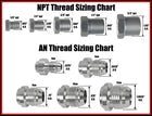 Fragola 16AN 45 Degree, Braided Hose End Black - ICT Billet FRA-224516-BL