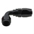 Fragola 8AN 90 Degree Braided Hose End Black - ICT Billet FRA-229008-BL