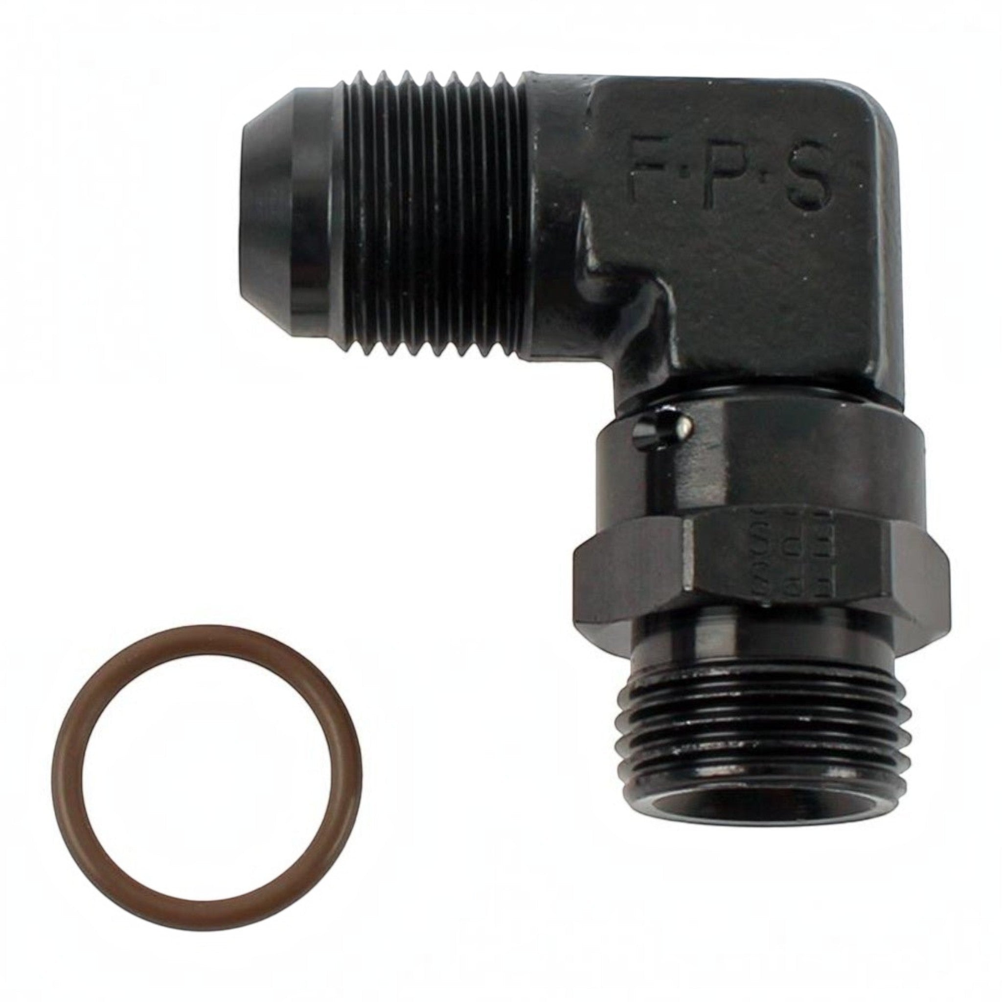Fragola 8AN 90 Degree Swivel to 8AN ORB - ICT Billet FRA-499208-BL