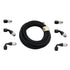 Fragola Custom -4 Sport Crimp Hose Assembly- Black - ICT Billet FRA-CMP-4