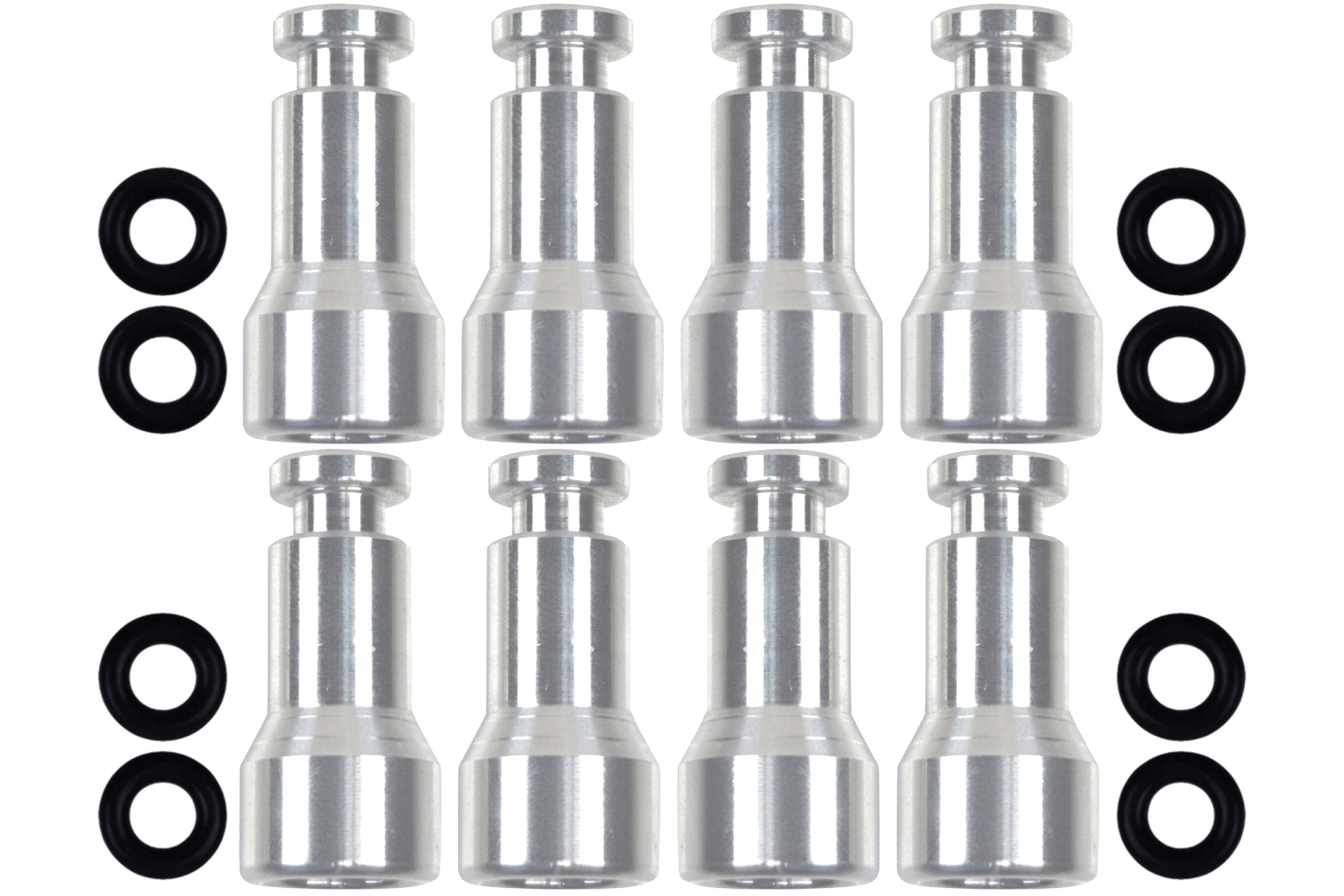 Fuel Injector Spacer 8pc Set LS1 LS6 Intake Manifold/ Fuel Rail to LS3 ...