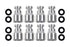 Fuel Injector Spacer Adapter Compatible with FAST LSXR - ICT Billet 551477