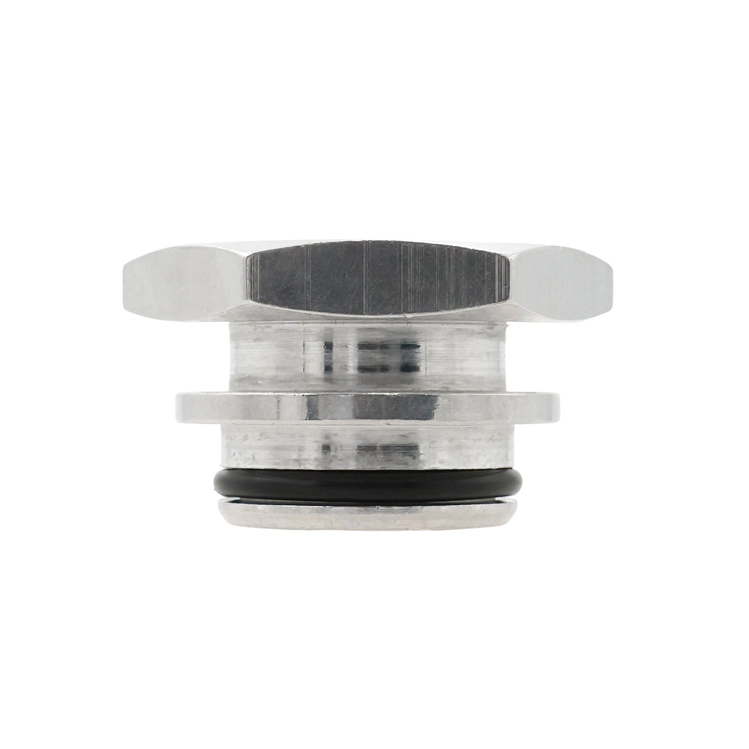 Fuel Pressure Regulator Delete - LS Truck 1.400" Fuel Rail (Flex Fuel) w/ 1/8" NPT - ICT Billet 551244-125NP