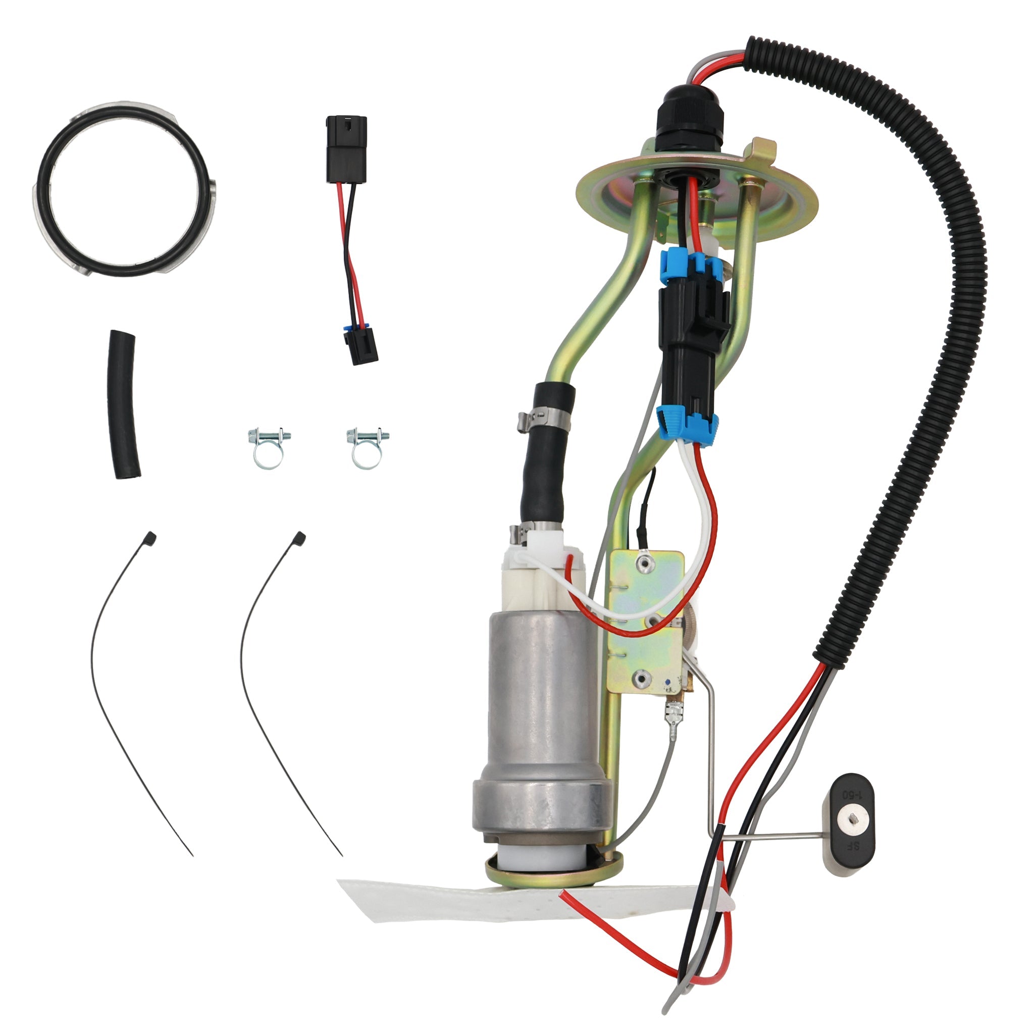 Fuel Pump Module 6AN 535 LPH (Silverado 73-91) - ICT Billet QFS-H880-295-BC