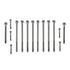 Full Set - LS Head Bolt Kit Short Long OEM Style 97-03 LS1 4.8L 5.3L 6.0L - ICT Billet 551854-STOCKx2