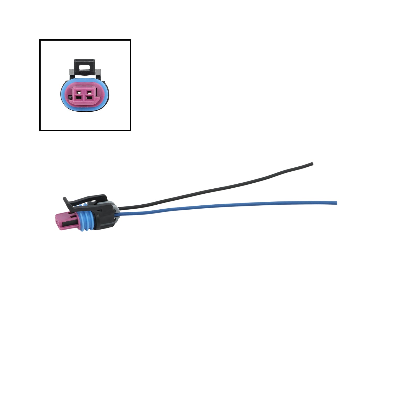 Gen V LT 2-Wire Pigtail Coolant Temperature Sensor Connector Water Har ...