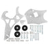 Gen V LT Camaro Electric Water Pump Alternator and Power Steering Bracket Kit - ICT Billet BKT-LT01-E1-2