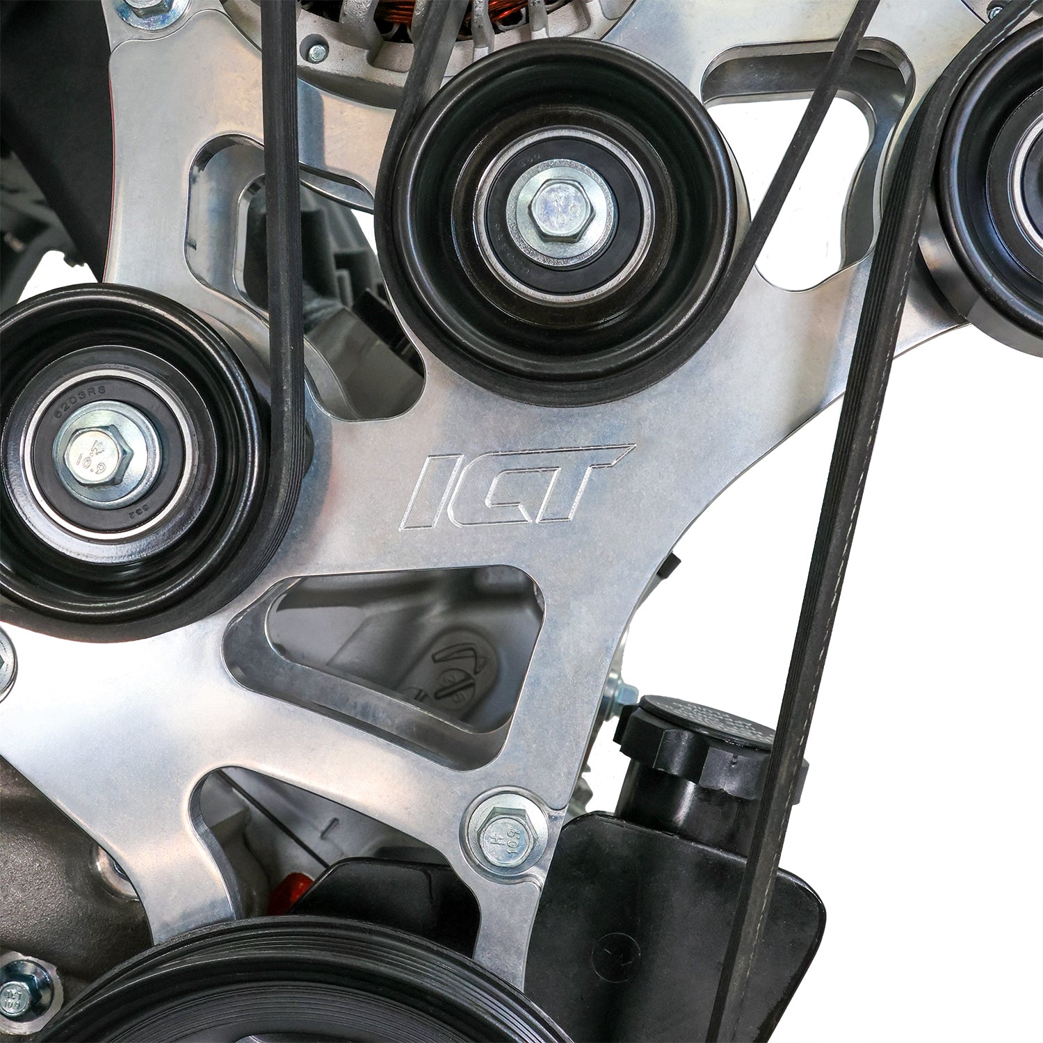 Gen V LT Truck Dual Alternator and Power Steering Bracket Kit - ICT Billet BKT - LT01 - 3DA