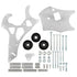 Gen V LT Truck Electric Water Pump Alternator and Power Steering Bracket Kit - ICT Billet BKT-LT01-E1-3