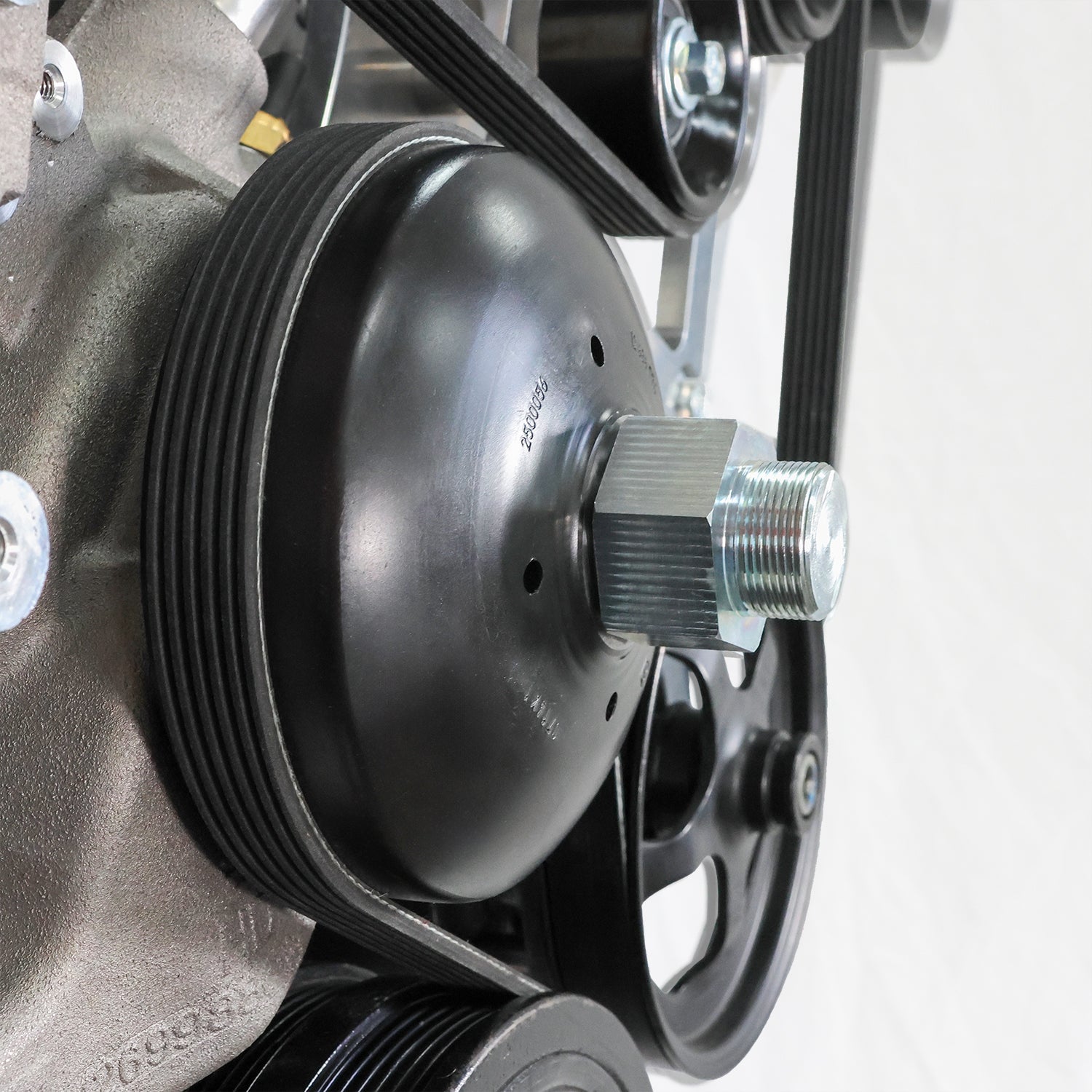 Gen V LT Truck Water Pump to LS Truck Fan Clutch Adapter - ICT Billet 551829 - L84 - LS