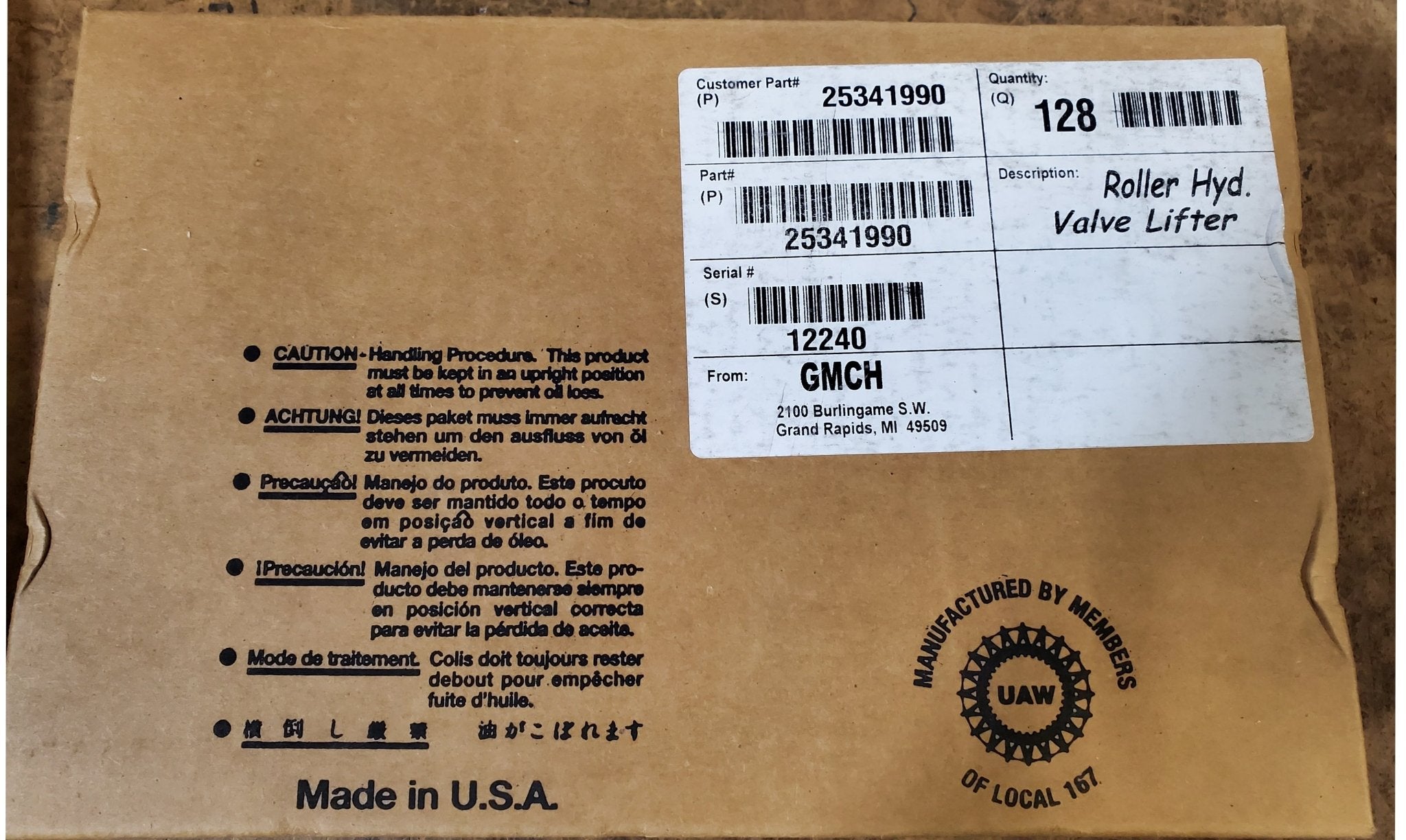 Genuine GM - LS7 Roller Lifters Set of 16 - LS1 LS2 LS3 Made in the USA - ICT Billet 551724